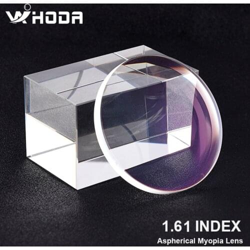1.61 Index Aspherical CR-39 Myopia Glasses, Flat Resin Glasses, Optical and Film Myopia Prescription Glass Lenses