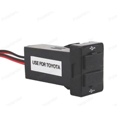 For Toyota Dual USB Port Car Cell Phone Charger 5V 2.1A Socket adapter