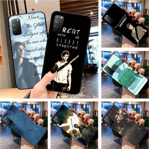 Newt Quotes The Maze Runner Phone Case for Huawei Honor 30 20 10 9 8 8x 8c v30 Lite view 7A pro