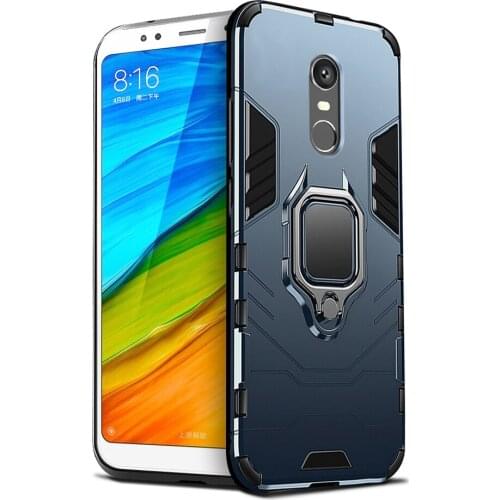 Case For Xiaomi Redmi 5 Plus Case Redmi 5 Plus Cover Car Holder Magnetic Ring Bracket Armor Case for Redmi 5 Plus phone cases