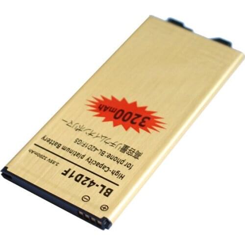 Ciszean 5pcs/lot 3200mAh BL-42D1F Gold Replacement Battery For LG G5 VS987 US992 H820 H840 H850 H830 H831 F700S H960 H860N LS992