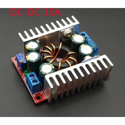 DC-DC High Power low ripple 15A Adjustable step-down module 98% high efficiency vehicle-mounted Power supply module
