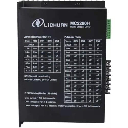 LiCHUAN Stepper motor driver MC2280H Digitai Stepper Driver