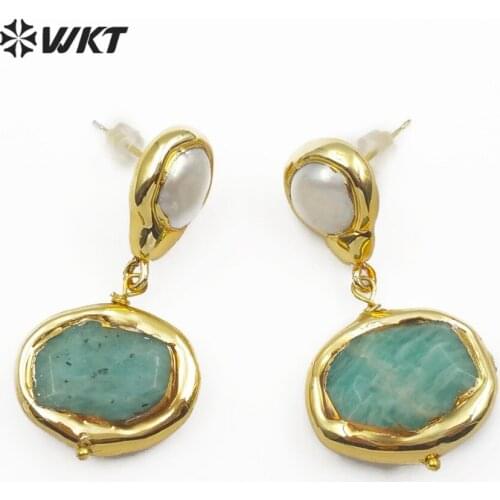 E481 New arrival vintage round crystal earrings, ladies exquisite earrings, can be as a gift for female friends or wife