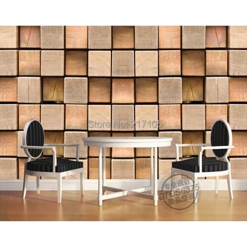 Custom photo wall paper, 3 d wood grain for the sitting room the bedroom TV setting wall vinyl which papel DE parede
