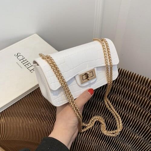 Stone Pattern Mini ABS Leather Crossbody Bag for Women 2021 Summer Luxury Fashion Brand Shoulder Handbags Female