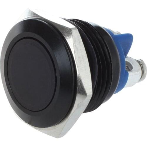 Horn Switch Horn Button Push Button Switch For Car 16mm 12V