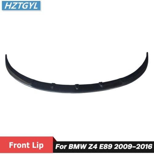 Carbon Fiber Material Front Bumper Lip Chin For BMW Z4 E89 23i 30i 35i MT Car Body Kit Tuning 2009-2016