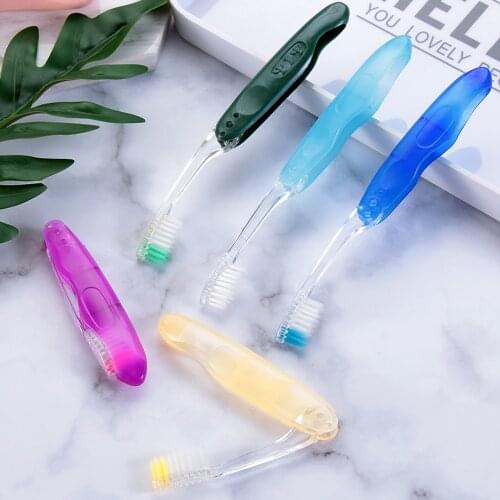 LEKGAVD Folding Toothbrushes