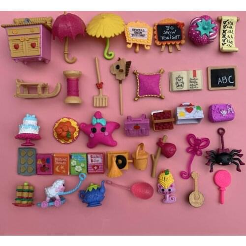Miniature Lele Angel Pet doll Accessory Lele Angel MGA MINI Lalaloopsy Egg-twisting Ornament Gifts for children