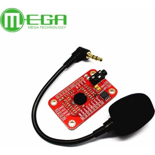 1set Voice Recognition Module V3 Speed Recognition compatible with Ard for Arduino Support 80 Kinds of Voice Sound Board