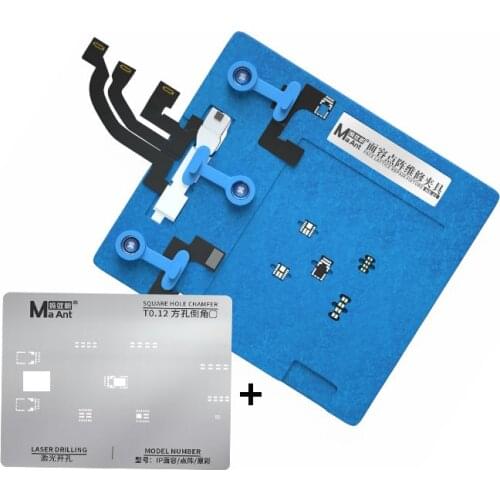 The Newest Ma-Ant mobile phone dot matrix repair face repair fixture for fixing X XR XS 11 11PROMAX small camera