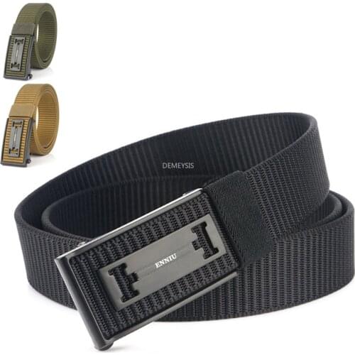 Outdoor Hunting Belt Men Women Fishing Climbing Trekking Heavy Duty Belt Military Tactical Paintball Training Sports Waist Belt