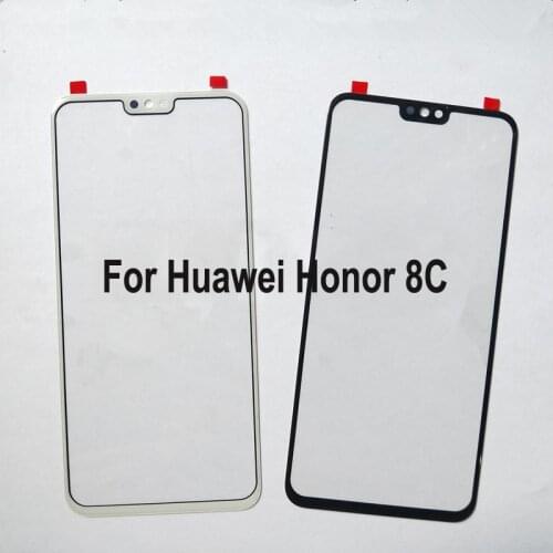 6.26'' For Huawei Honor 8C Touch Screen Digitizer For Honor 8C 8 C Touch Panel Touchscreen Sensor Front Glass Free Without Flex