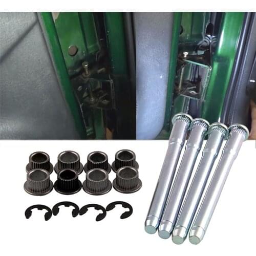 Door Hinge Pins Pin Metal Kit For Chevy S10 and GMC S15 2 DOOR 1994 - 2004