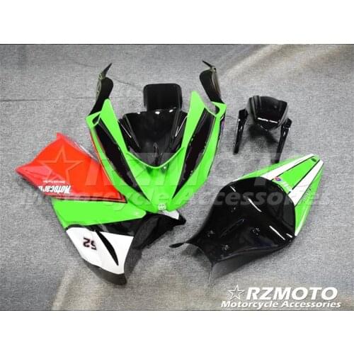Fiberglass racetrack version For Kawasaki Ninja ZX6R 636 2013 2014 2015 2016 2017 2018 Any color No.2904