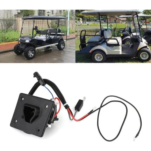 Artudatech 48V Delta-Q Charger Receptacle For EZGO RXV/TXT Golf Carts 2008-up OEM 602529 Accessories Parts