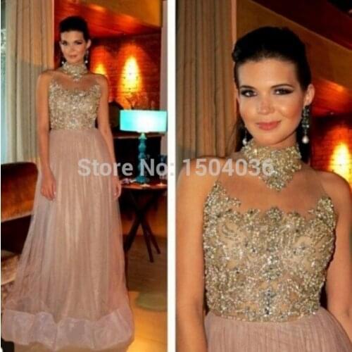 Hot sale Chiffon Beading Cap sleeve appliques Beading A-Line Vestidos de festa Long Evening dress 2018 vestido de noiva