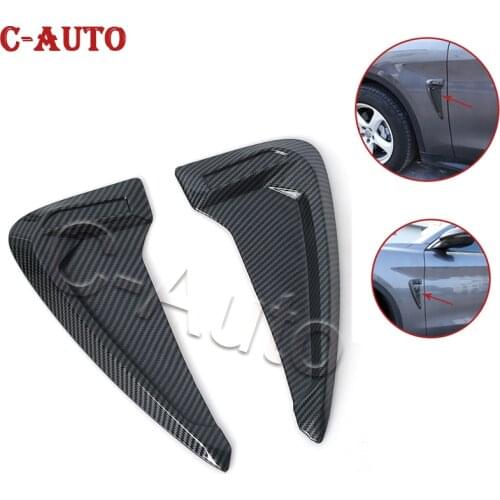1 Pair Car Side Air Vent Cover Universal Badge for Fender Side Front For BMW X1 X3 X5 E36 E39 E46 E30 E60 E90 E92 F30