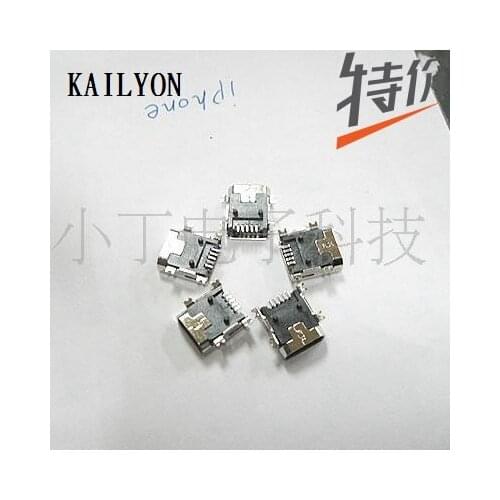 100pcs High quality MINI USB, mother seat MINI5P, mini mother head, patch plug tight, A/B type environmental protection