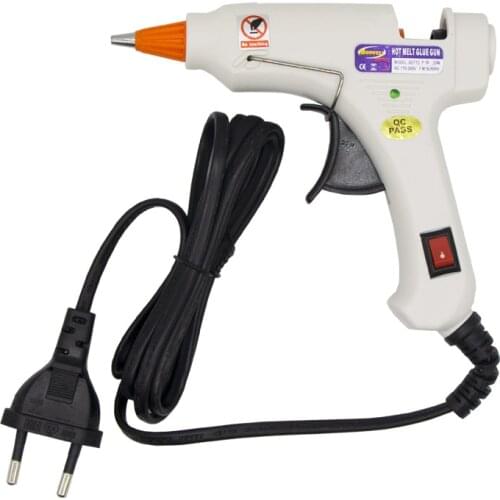 20W Hot Melt Glue Gun Mini Home Craft DIY Hot Glue Gun 7mm Glue Sticks Gun UK AU Plug Hot Glue Gun