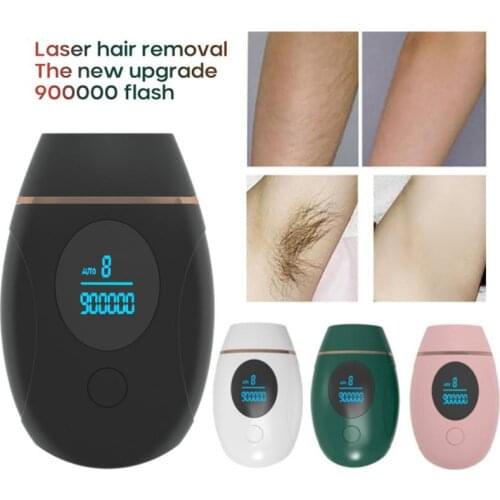 900000 Flash Laser Epilator Permanent Hair Removal IPL System Ight Pulses Whole Body Painless Hair Remover Ome Use Devices