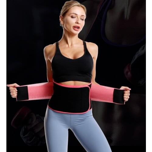 Abdominal Belt Female Fitness Protective Gear Weightlifting Bodybuilding Fitness Training Sports Protective Pressure Sweat Belt