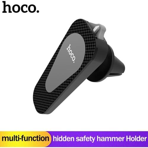 HOCO multi-function Magnetic Car Phone Holder for iphone X XS Max Samsung Air Vent Mount Magnet in Car Mobile Phone Holder Stand