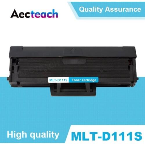 Aecteach MLT-D111S Compatible Toner Cartridge For Samsung d111s 111S 111 M2070 M2071FH M2020 M2021 M2022 Black For 1500 Pages