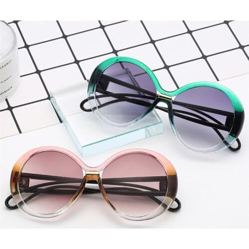 Round Sunglasses Women Vintage Ladies Leopard Sun Glasses UV400 Coating Glasses Mirror Female Driving Traveling Eyewear