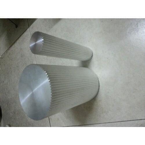 Best quality 72 teeth HTD8M 200mm length aluminum alloy t8ming belt pulley bar