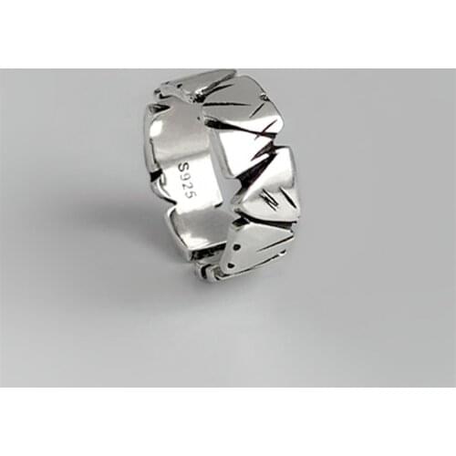 Miuoxion Wholesale Retro Mountains Ring Personality Fashion Simple Jewelry For Women Feature Namour Charm Gift All Seasons