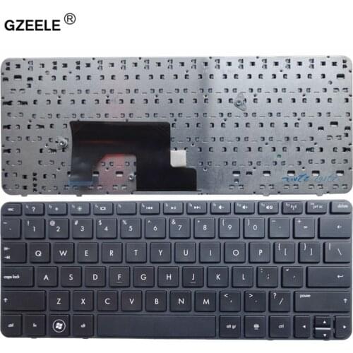 GZEELE New English laptop keyboard For HP mini 110 3538TU 210-2000 Mini 110-3748tu HSTNN-F05C 633476-001 647569-001 110-3300