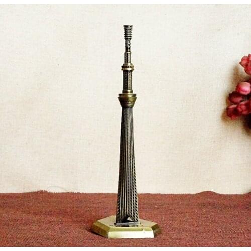 A NEW world model landmark Tokyo Japan skytree model decoration Souvenir Metal crafts
