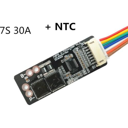 7S 30A/7S 50A BMS 22.4V 32650 lithium battery protection Board with balanced Version Lithium iron phosphate /LifePo4 BMS Board