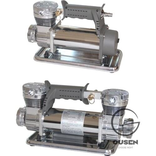 12V Professional Off-road Air Pump Air Compressor Air Pump for Car Double Cylinder Tire Punch Portable High Power Car Air Pump