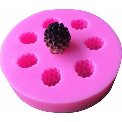 DIY Sugar craft Cake Vintage Raspberry Silicone Mold Fondant Mold Cake decorating Tools Gum paste Mold
