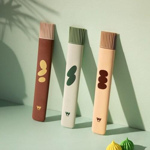 Silicone Brush Barbecue Brush High Temperature Resistant Oil Brush Household Baking Oil Brush Pancake Brush Oil Tool