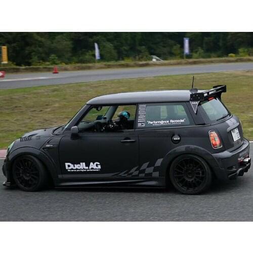 Brand New Real Carbon Fiber Style UV Protected Spoiler With Original Factory Glue For Mini Cooper R56 R57 R58(1 Pcs/Set)