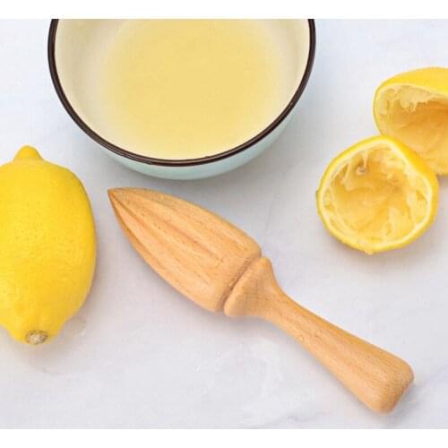 Creative Wooden Lemon Squeezer Hand Press Manual Fruit Juicer Orange Citrus Juice Extractor Reamers Lemon Juicer Kitchen Tools