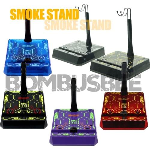 【IN STOCK】Action Figure Robot SNAP Remote Smoke Display Stand w/ LED Robot Toys Gift Model Kid PVC