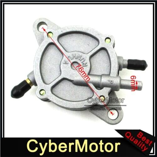 Vacuum Fuel Gas Pump Petcock Valve For 150cc 250cc ATV Quad 4 Wheeler Scooter Moped Go Kart Buggy