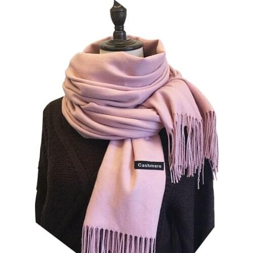 High Quality Autumn Winter Female Scarf Women Cashmere Scarves Long Shawl Wrap Blanket lady thick warm scarf female shawl 200*70