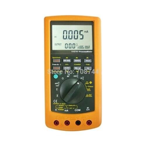 LCD Display 4000 Counts YHS787 Hart Mode Electrical Process Calibrator YHS-787