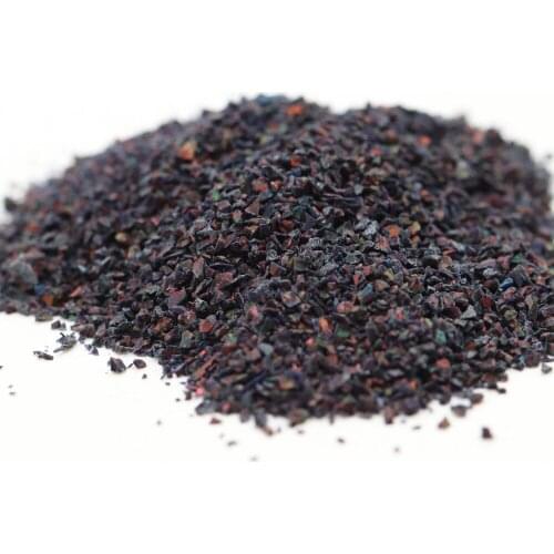 20 gram/lot)High Quality Synthetic Opal Chips Crushed for Nail 2mm to 160 mesh crushes Black color with wholesale price