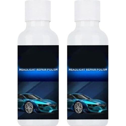 2pcs/lot 30 ML Car Auto Headlight Renovation Repair Agent Car Coating Repair Set Liquids Scratches Oxidation Polishing Coat