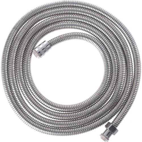 3m Stainless Steel Flexible Shower Hose Bathroom Water Heater Hose Replace Pipe