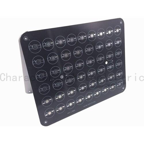50W 10x5 225*175MM Aluminium PCB Circuit Board for 50pcs x 1W,3W High Power LED