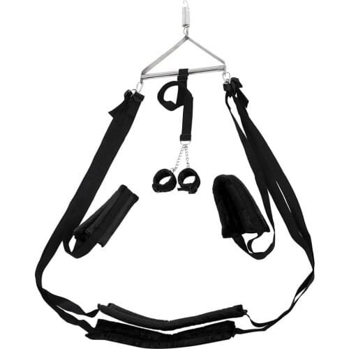 Couples Erotic Sexual BDSM Bondage Soft Nylon Sex Swing For Woman Men Couple Slave Restraint Indoor Sling Couples Sex Toys