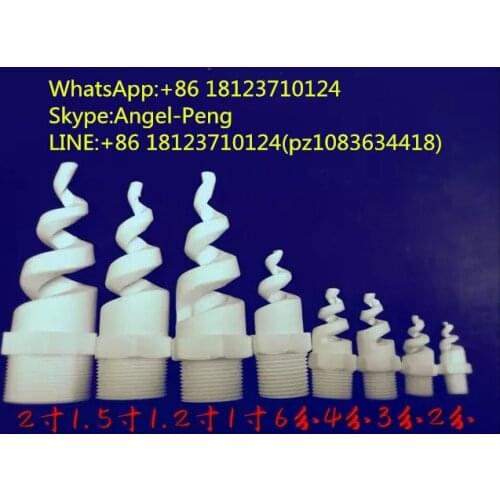 Ceramic Anti-clogging Spiral Full Cone Spray Jet Water Nozzles,Washing and rinsing Water Jet Spiral nozzle Spray nozzles